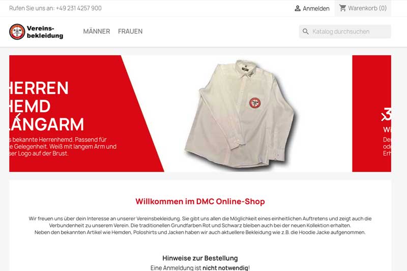 DMC Vereinsbekleidung